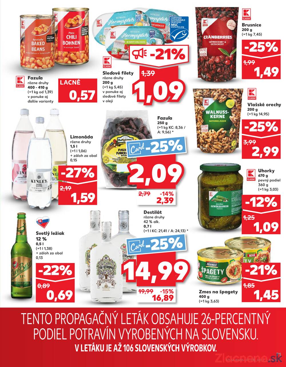 Kaufland 29.1. - 4.2. - Kaufland Galanta