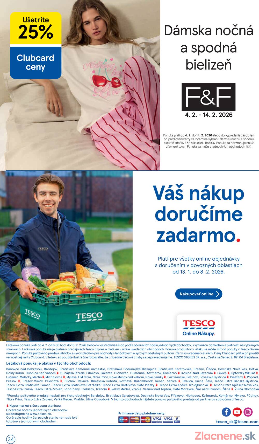 Leták Tesco - Tesco malé hypermarkety od 4.2. do 10.2.2026 - strana 34