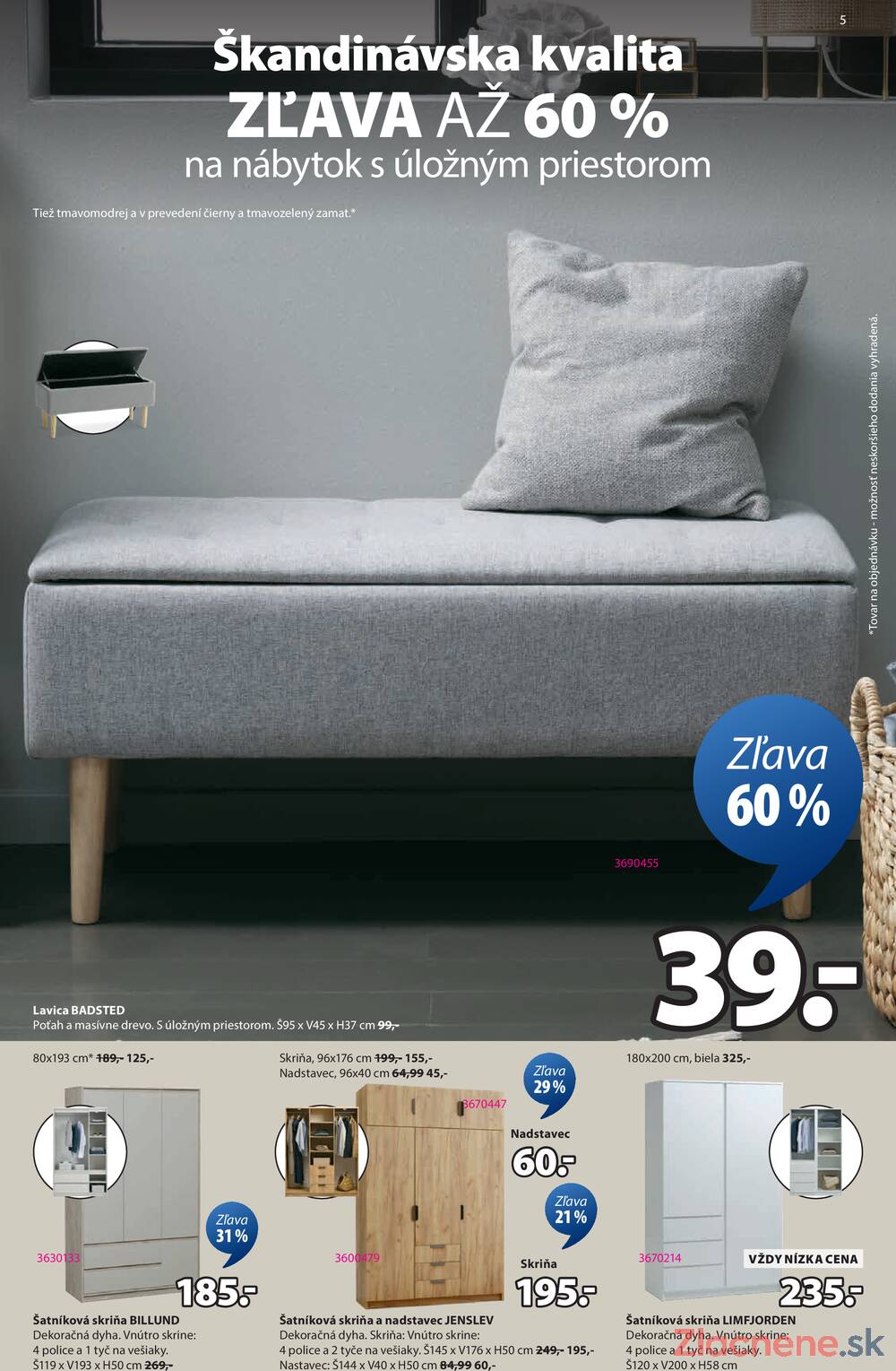 Leták Jysk - Jysk od 4.2. do 8.3.2026 - strana 5