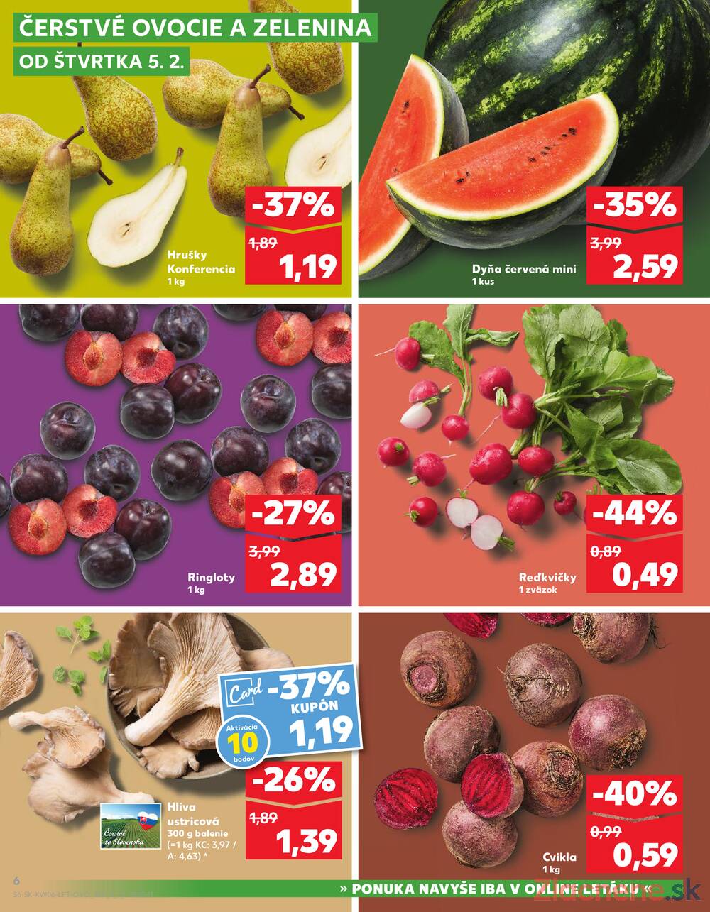 Leták Kaufland - Kaufland 5.2. - 11.2. - Kaufland Tvrdošín - strana 6