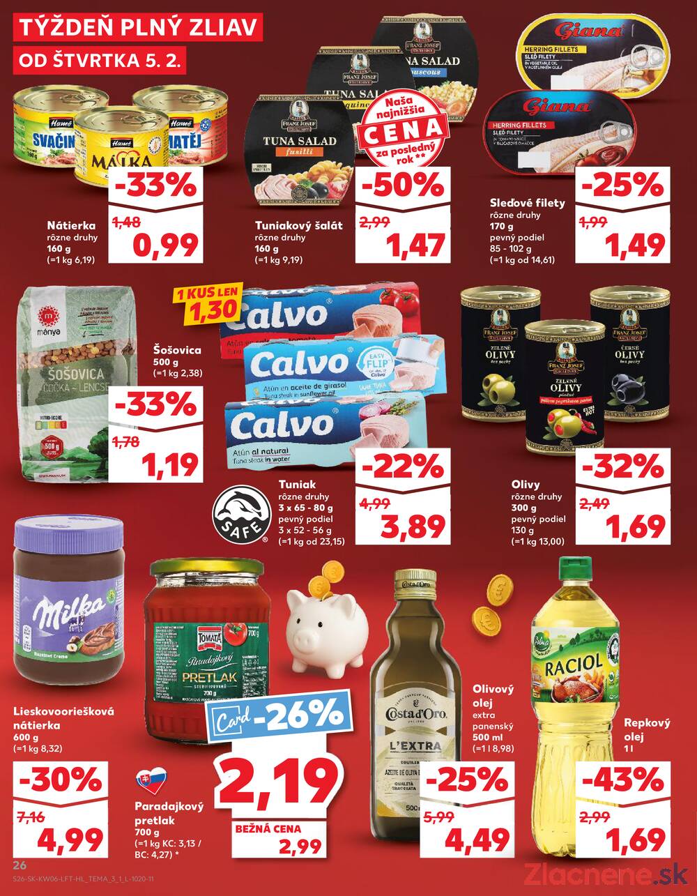 Leták Kaufland - Kaufland 5.2. - 11.2. - Kaufland Michalovce - strana 26