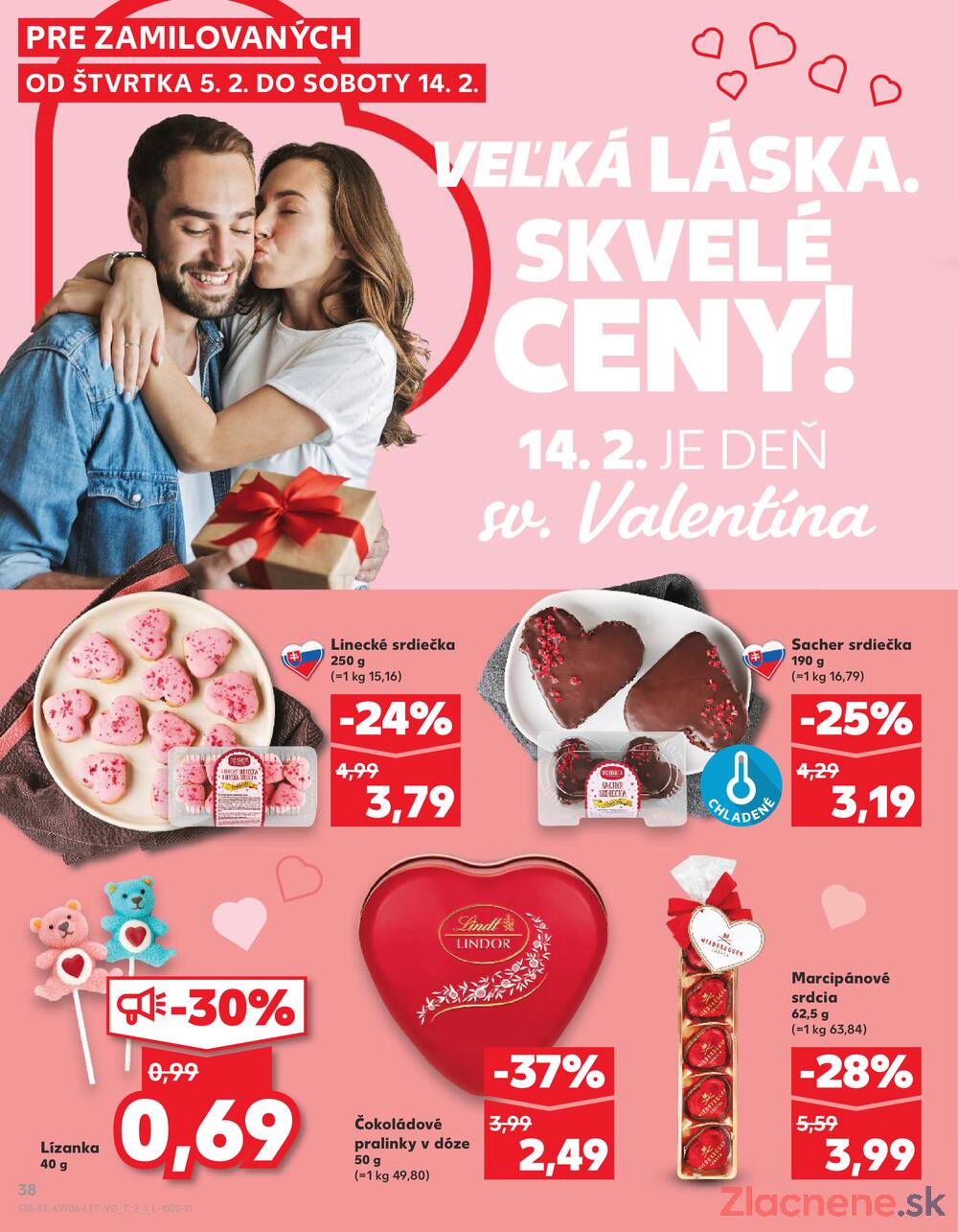 Leták Kaufland - Kaufland 5.2. - 11.2. - Kaufland Rimavská Sobota - strana 38