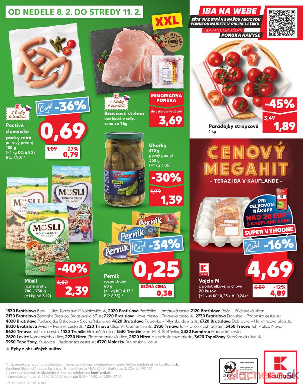 Kaufland 5.2. - 11.2. - Kaufland Bratislava - Rača