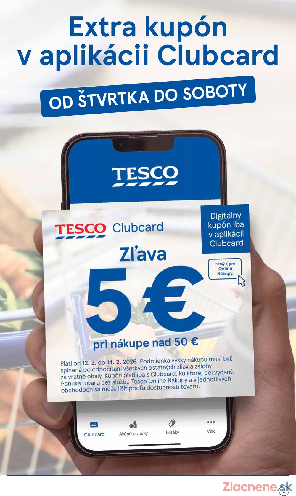 Tesco supermarkety od 11.2. do 17.2.2026