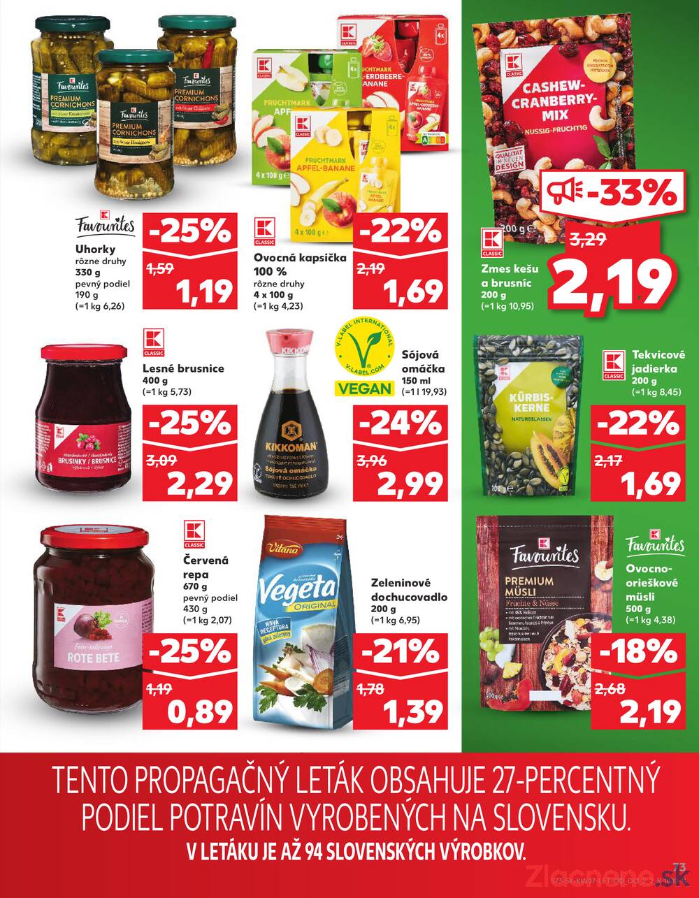 Kaufland 12.2. - 18.2. - Kaufland Bytča