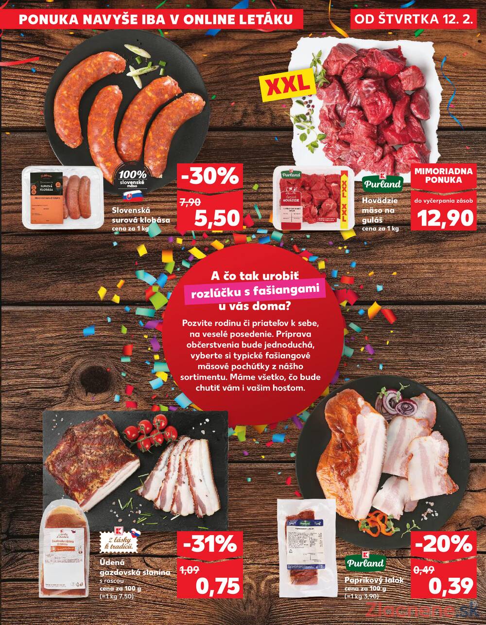 Kaufland 12.2. - 18.2. - Kaufland Bratislava - Rača