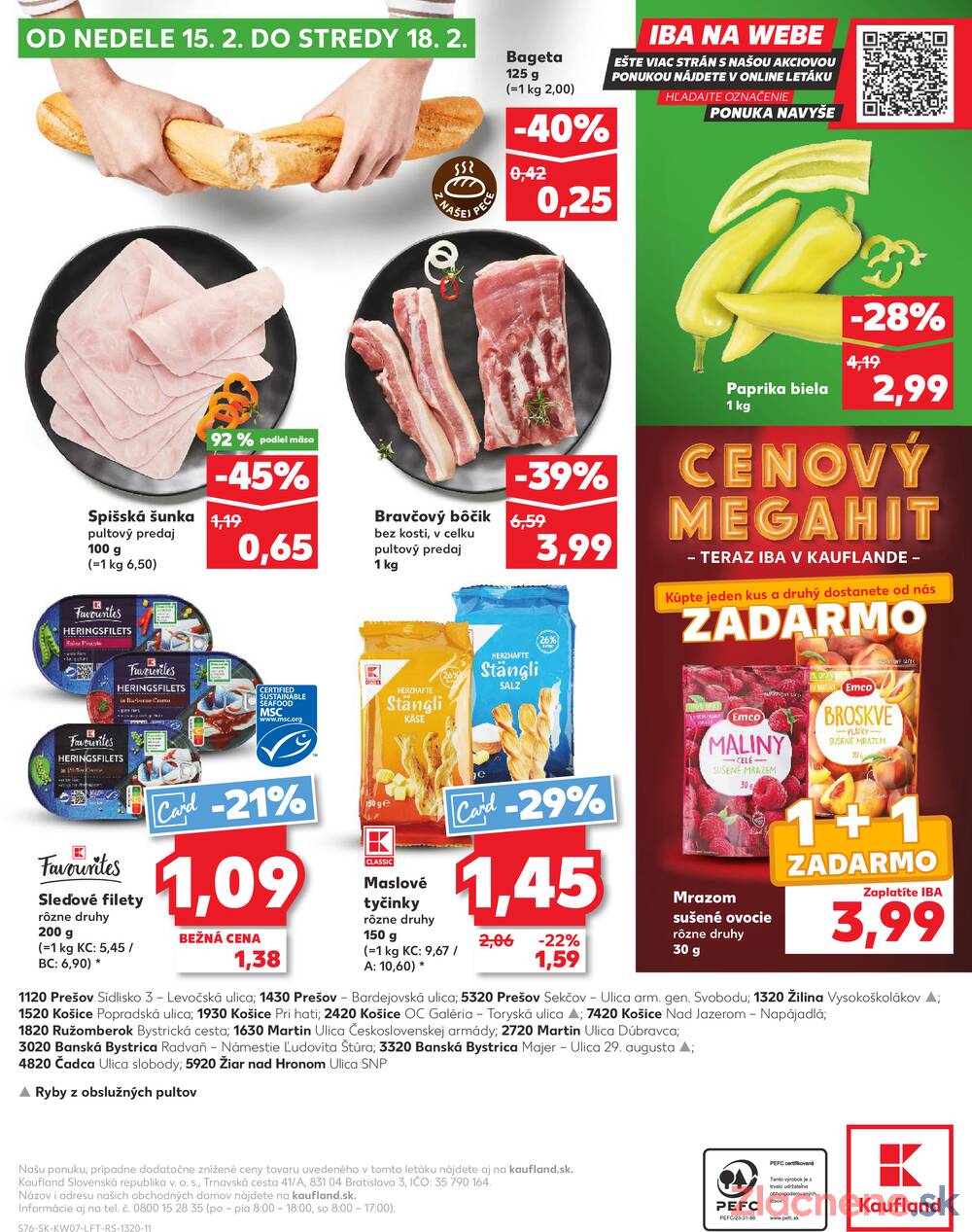 Kaufland 12.2. - 18.2. - Kaufland Ružomberok