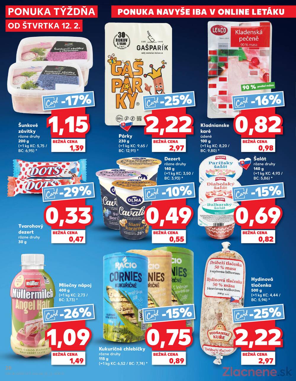 Kaufland 12.2. - 18.2. - Kaufland Považská Bystrica - Centrum