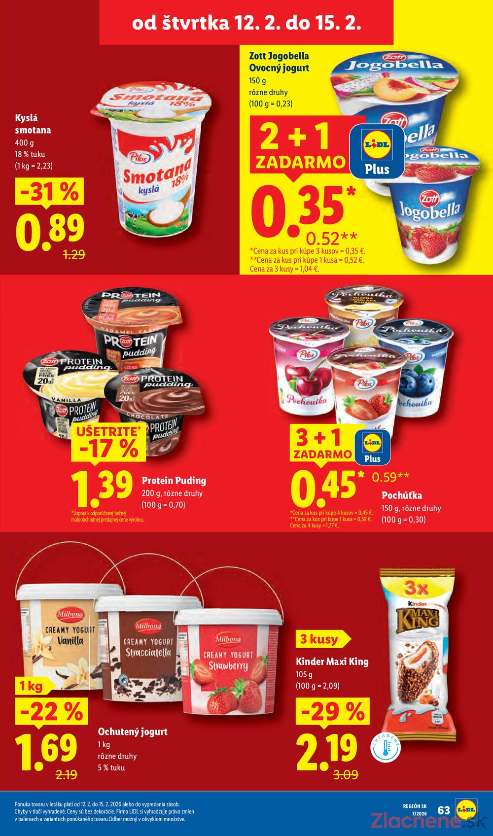 Lidl od štvrtka 12.2. - 15.2.