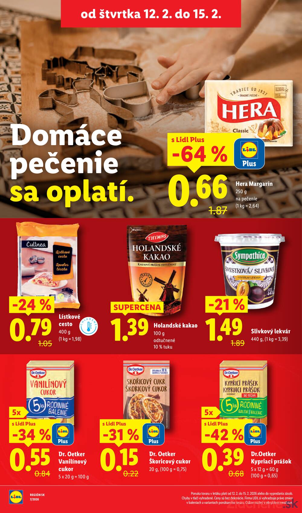 Lidl od štvrtka 12.2. - 15.2.