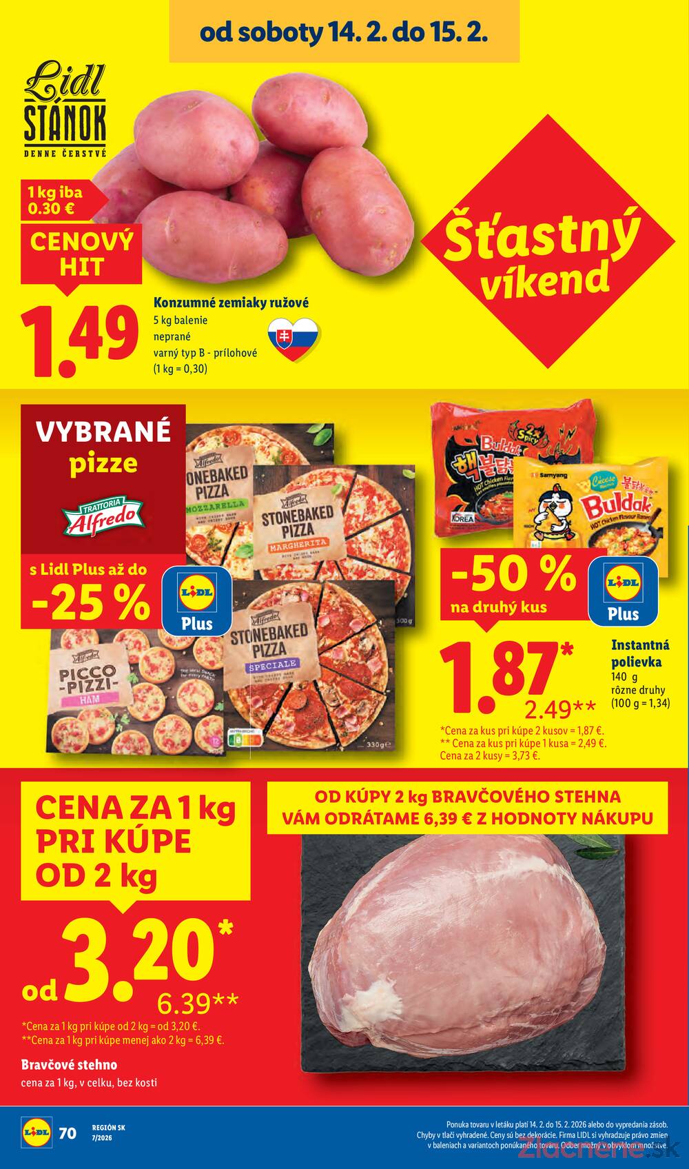 Lidl od štvrtka 12.2. - 15.2.