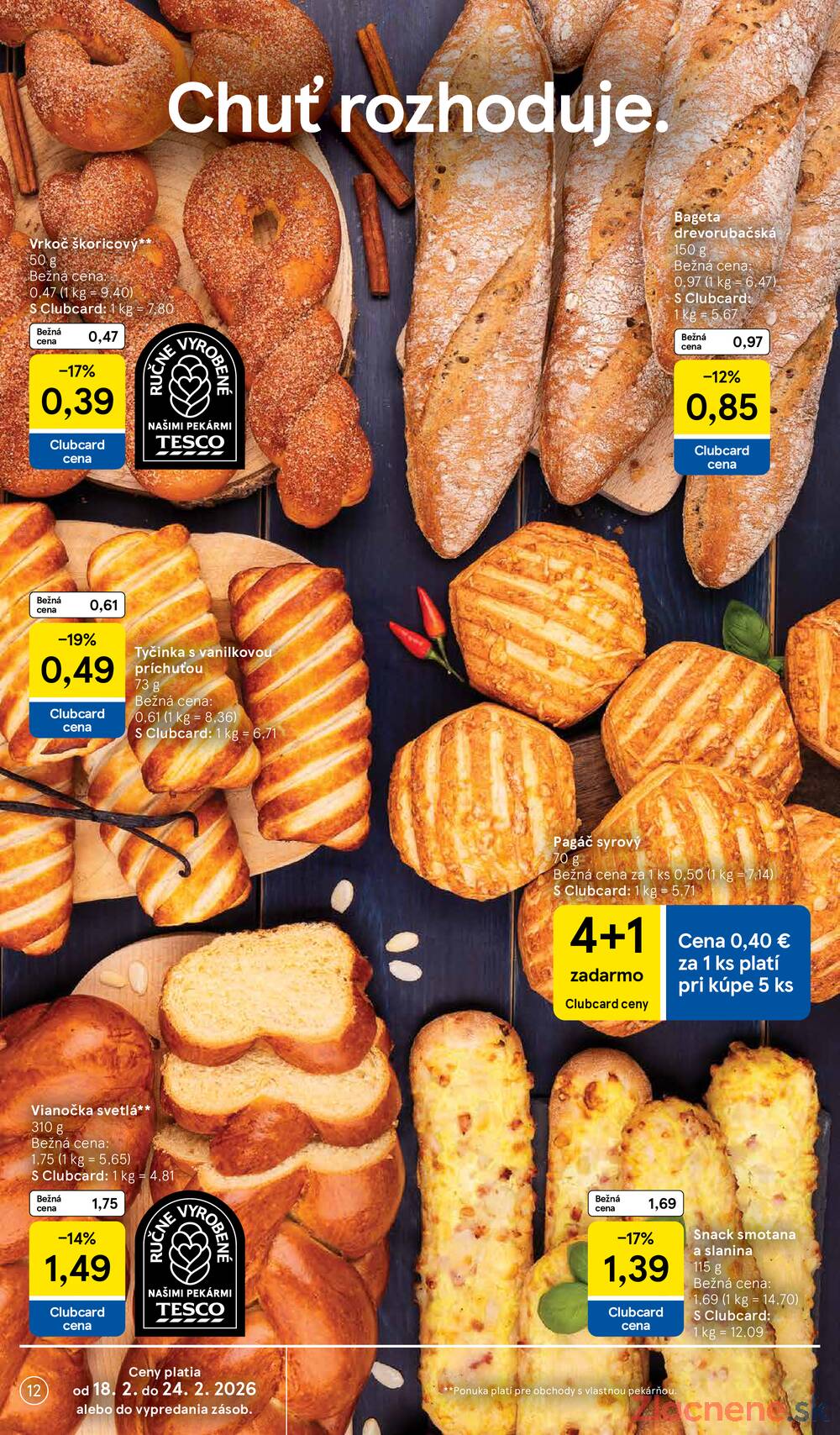 Leták Tesco - Tesco malé hypermarkety od 18.2. do 24.2.2026 - strana 12 Leták Tesco - Tesco malé hypermarkety od 18.2. do 24.2.2026 - strana 12