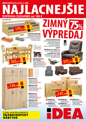 IDEA nábytok : 1 leták