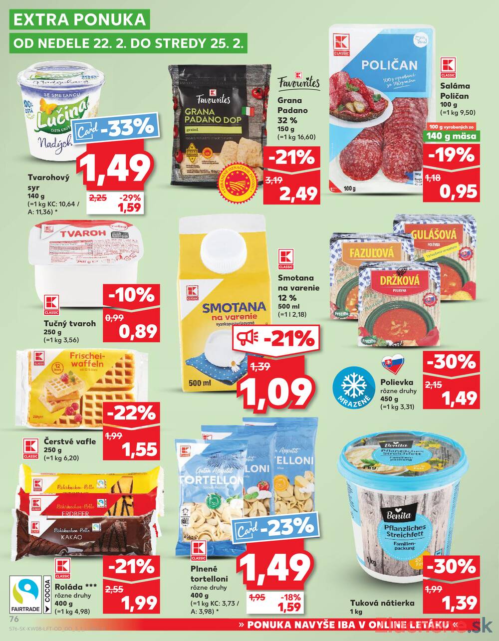 Kaufland 19.2. - 25.2. - Kaufland Detva