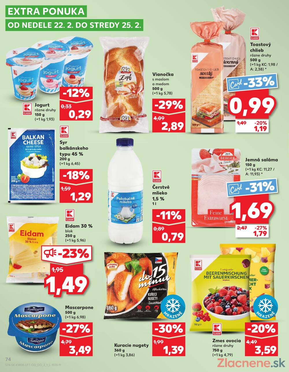 Kaufland 19.2. - 25.2. - Kaufland Bytča