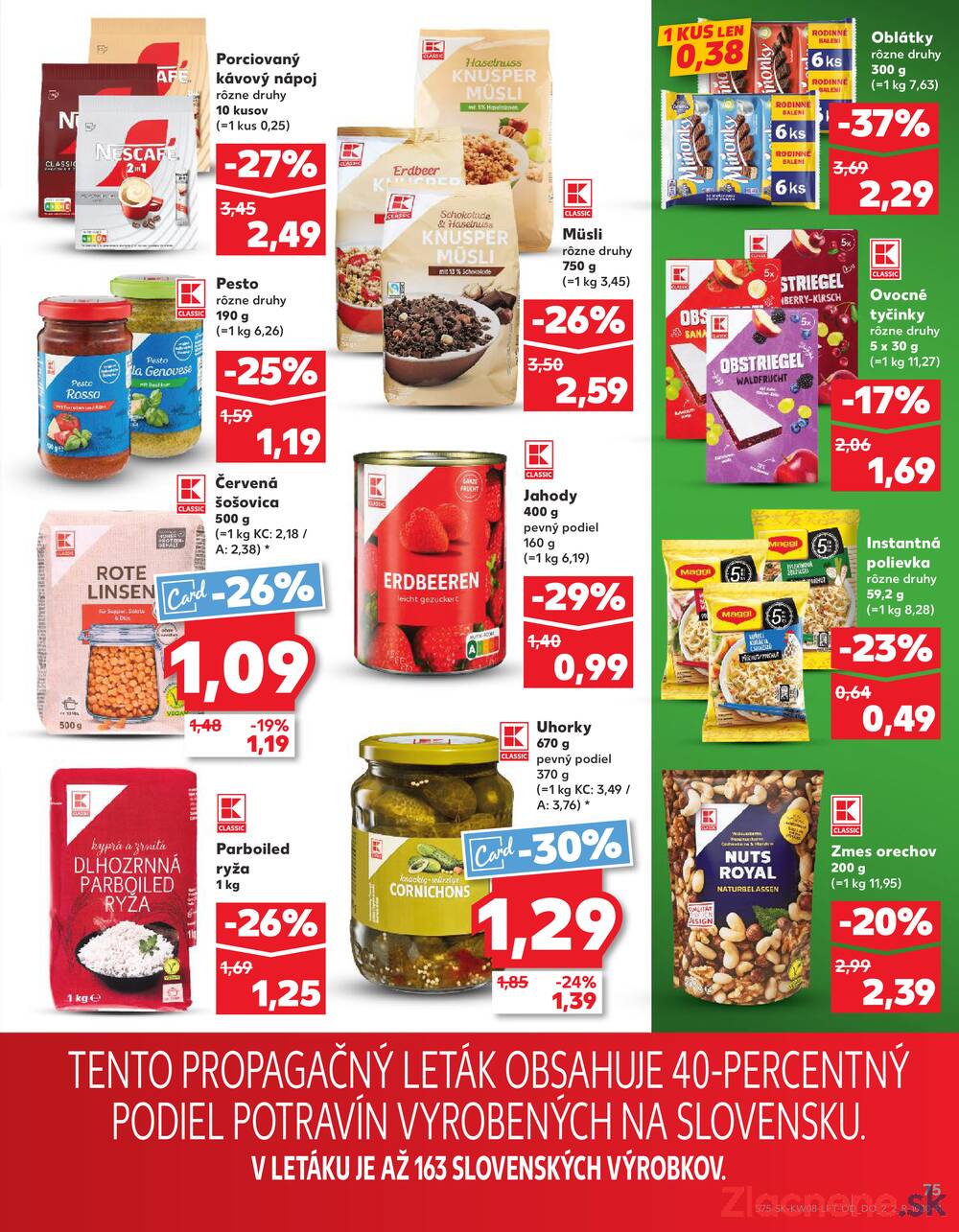 Kaufland 19.2. - 25.2. - Kaufland Bytča