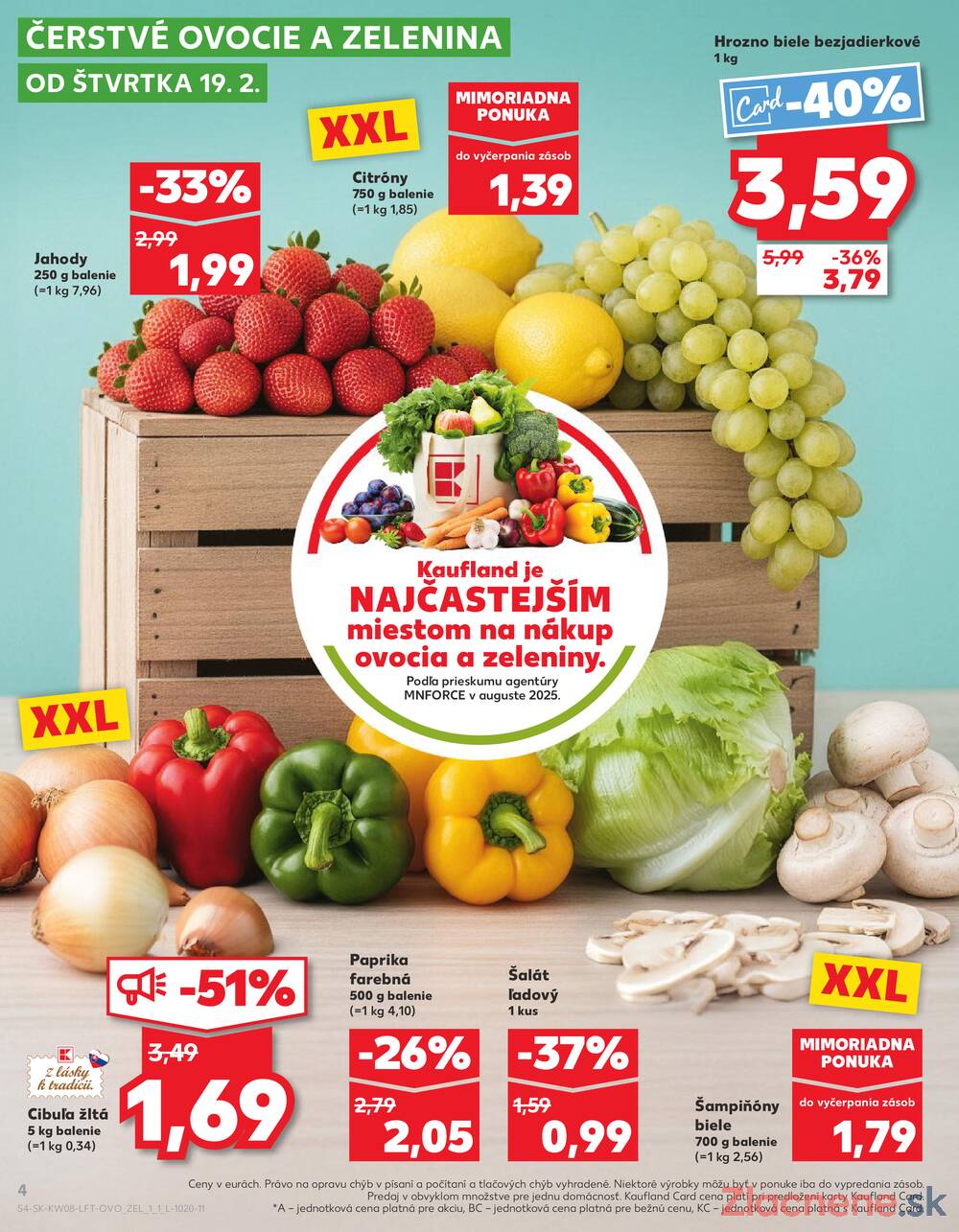 Kaufland 19.2. - 25.2. - Kaufland Dubnica nad Váhom