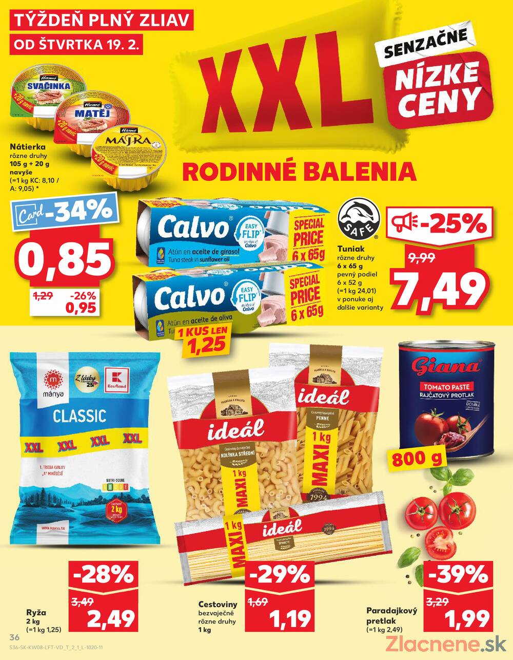 Kaufland 19.2. - 25.2. - Kaufland Veľký Meder