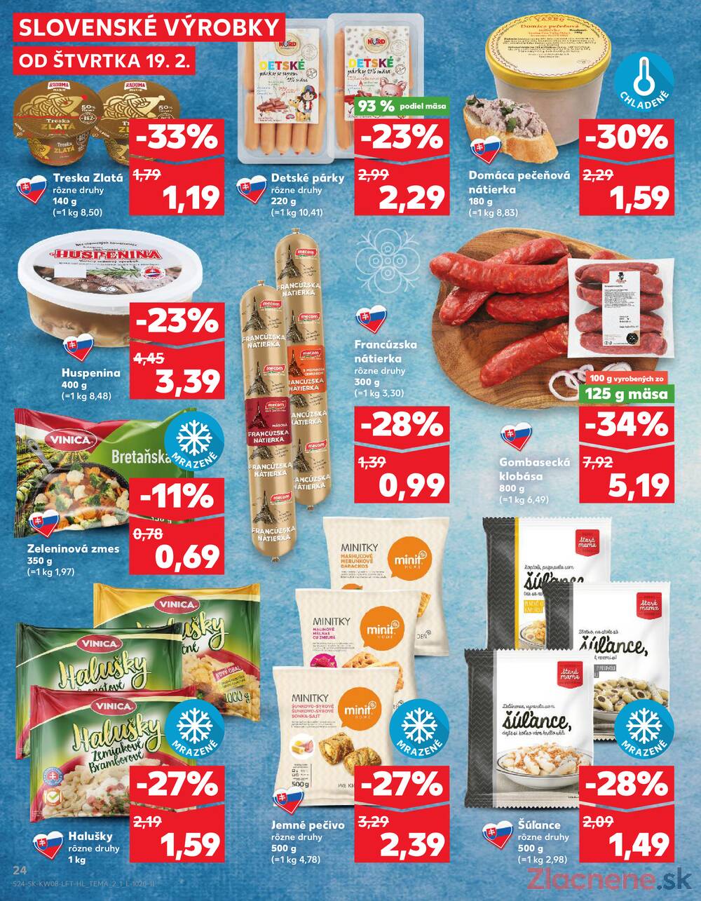 Kaufland 19.2. - 25.2. - Kaufland Bratislava - Rača