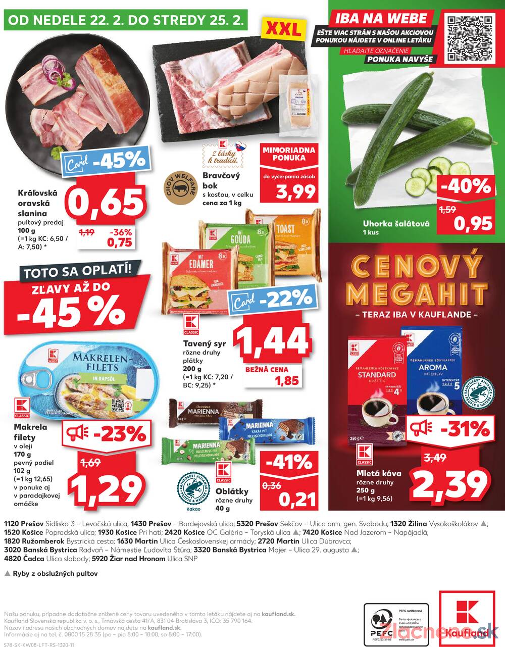 Kaufland 19.2. - 25.2. - Kaufland Ružomberok