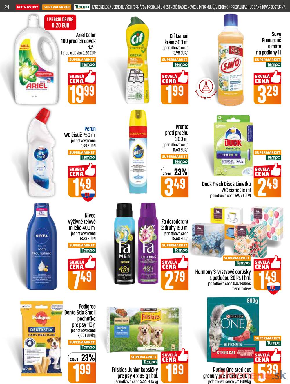 Leták COOP Jednota Slovensko - COOP do 25.2. - strana 24