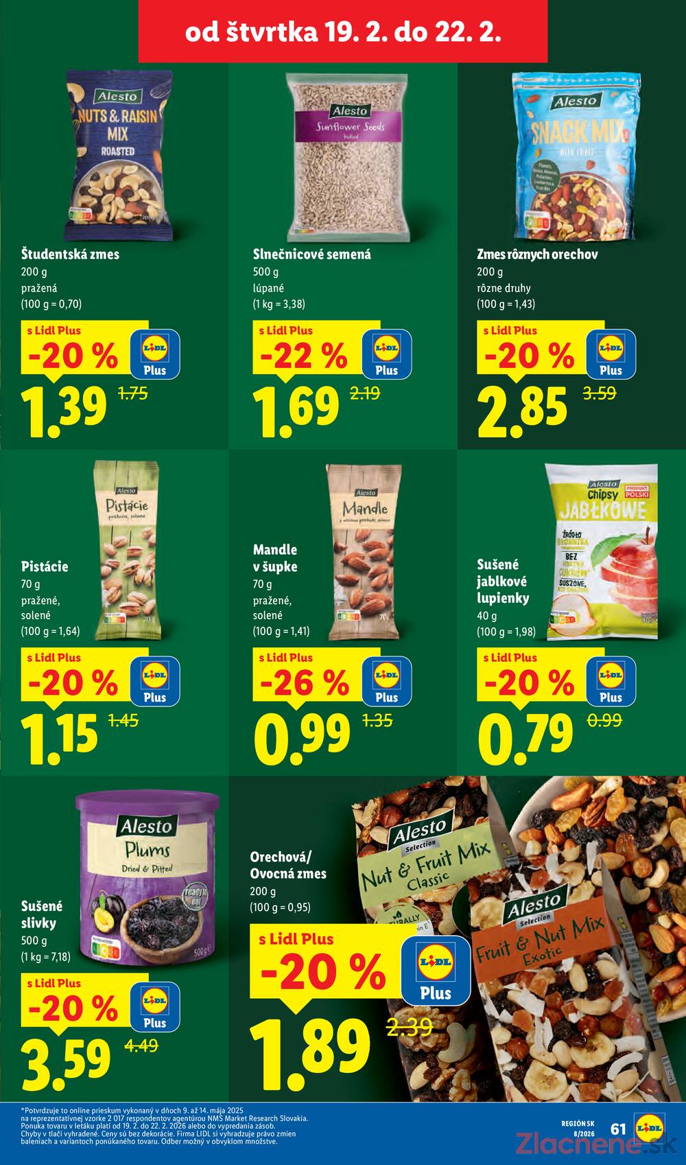 Lidl Štvrtok do 22.2.