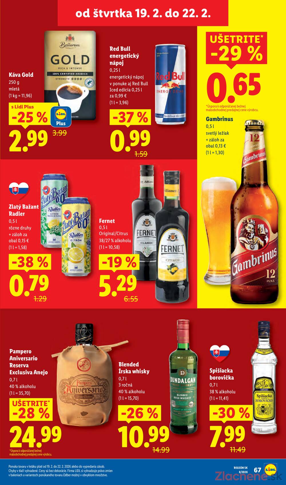 Lidl Štvrtok do 22.2.