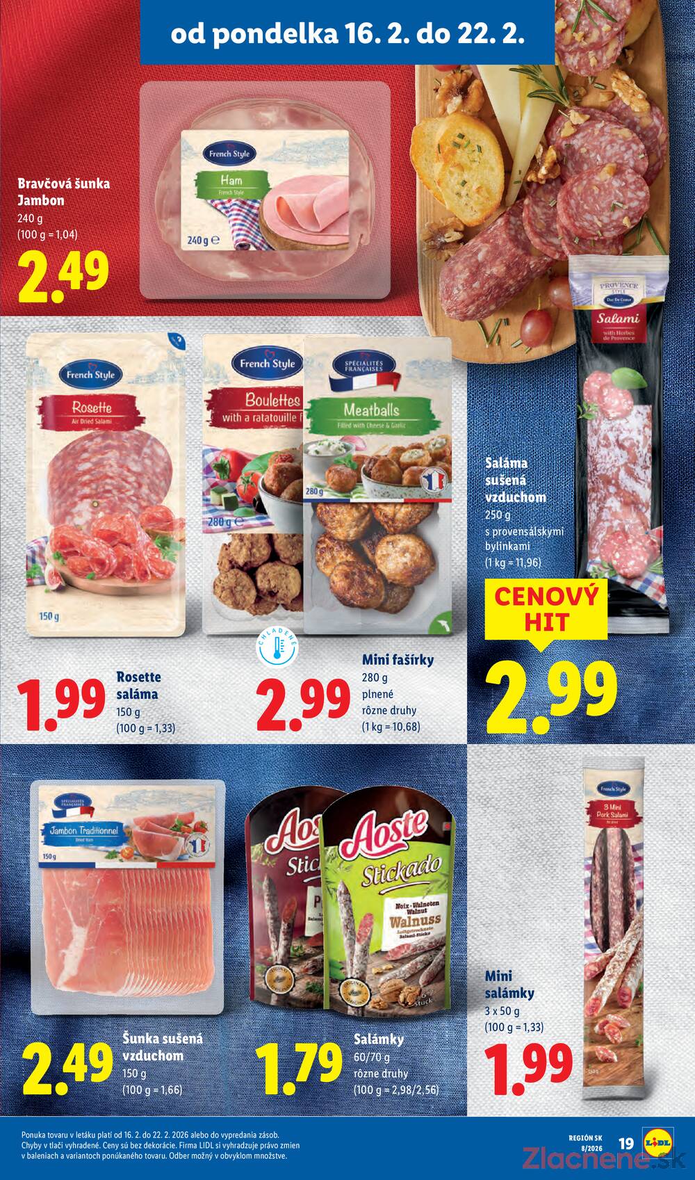 Lidl Štvrtok do 22.2.