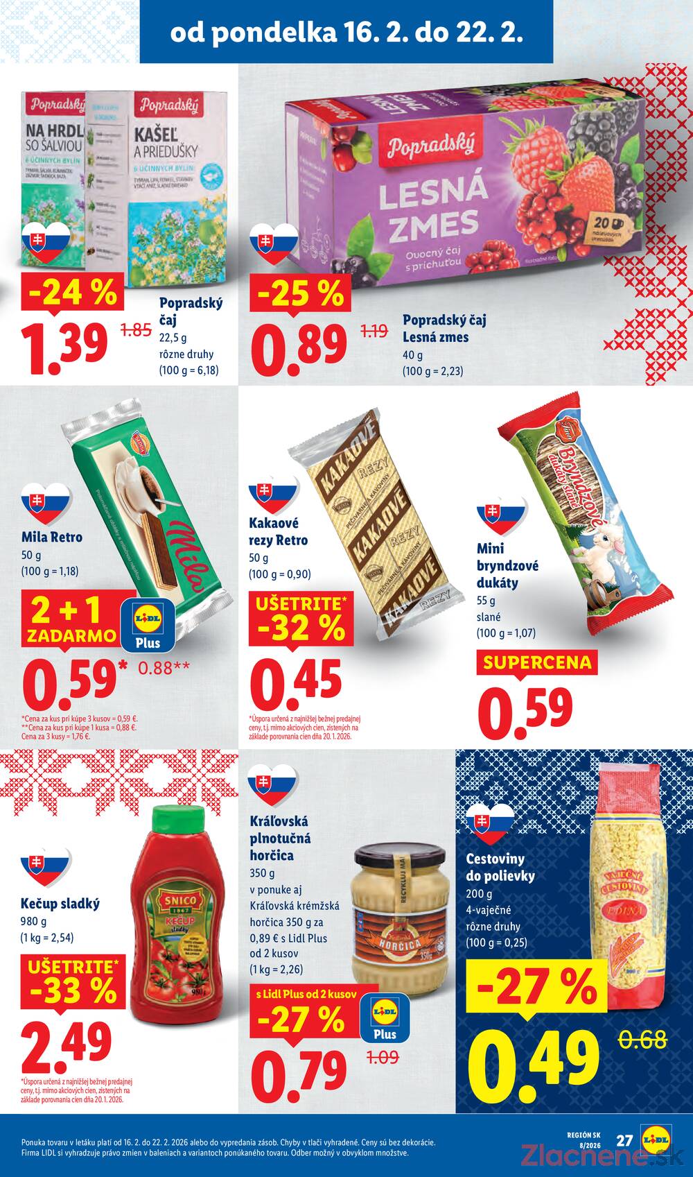 Lidl Štvrtok do 22.2.
