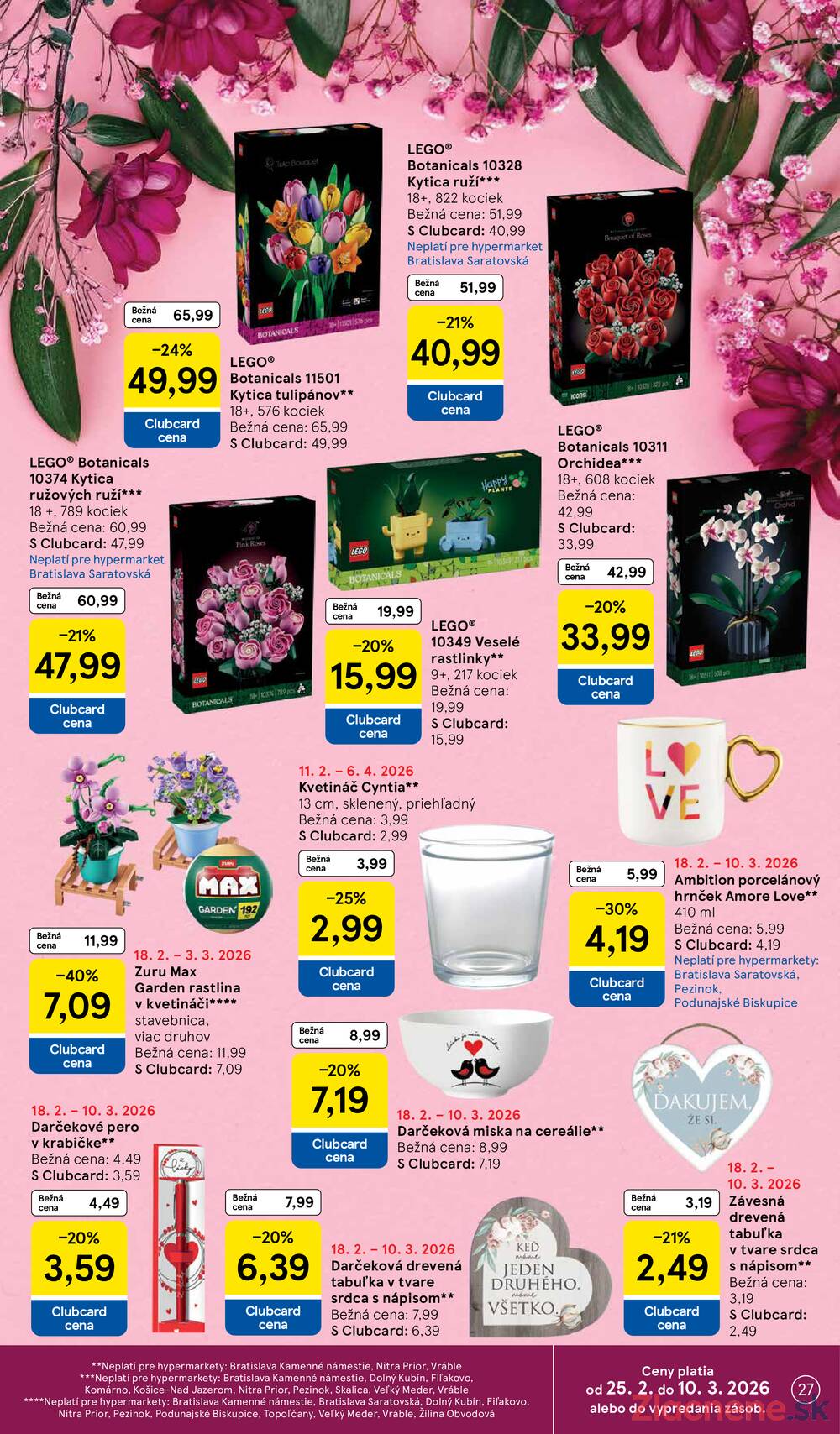 Tesco malé hypermarkety 25.2. - 3.3.