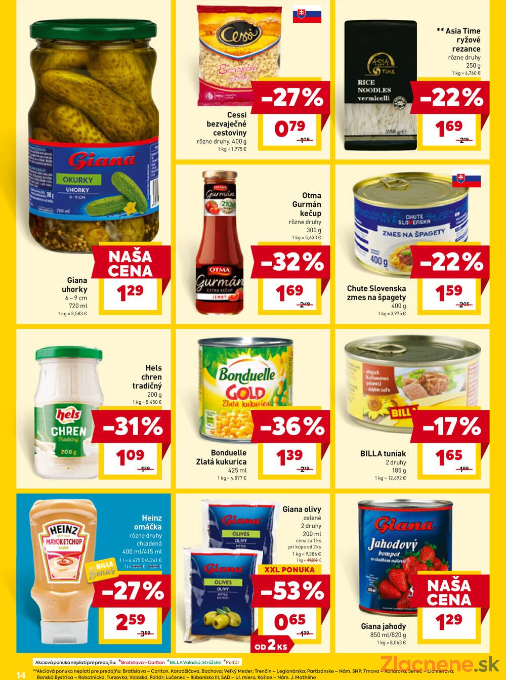 BILLA od 25.2. do 3.3.2026