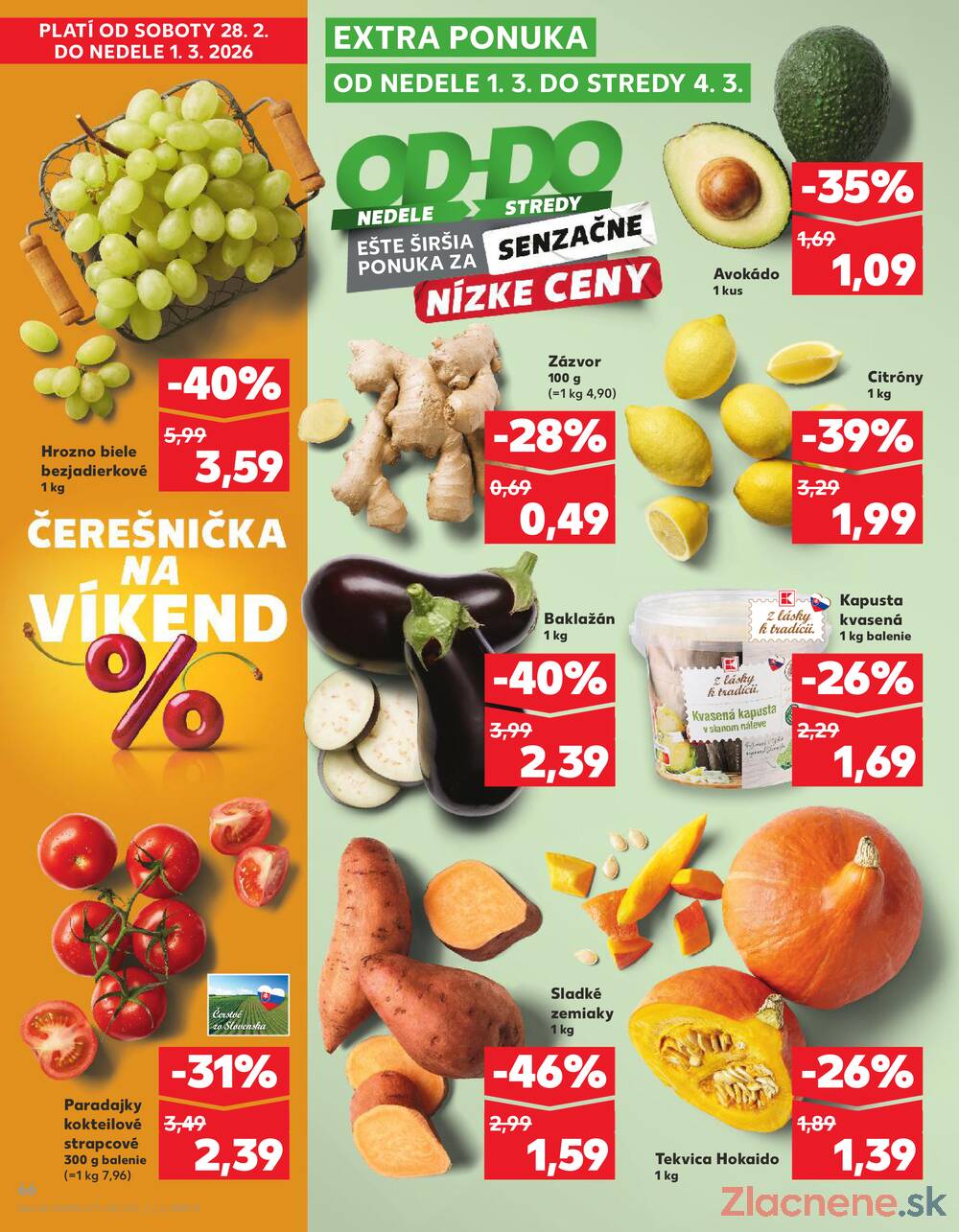 Kaufland 26.2. - 4.3. - Kaufland Detva