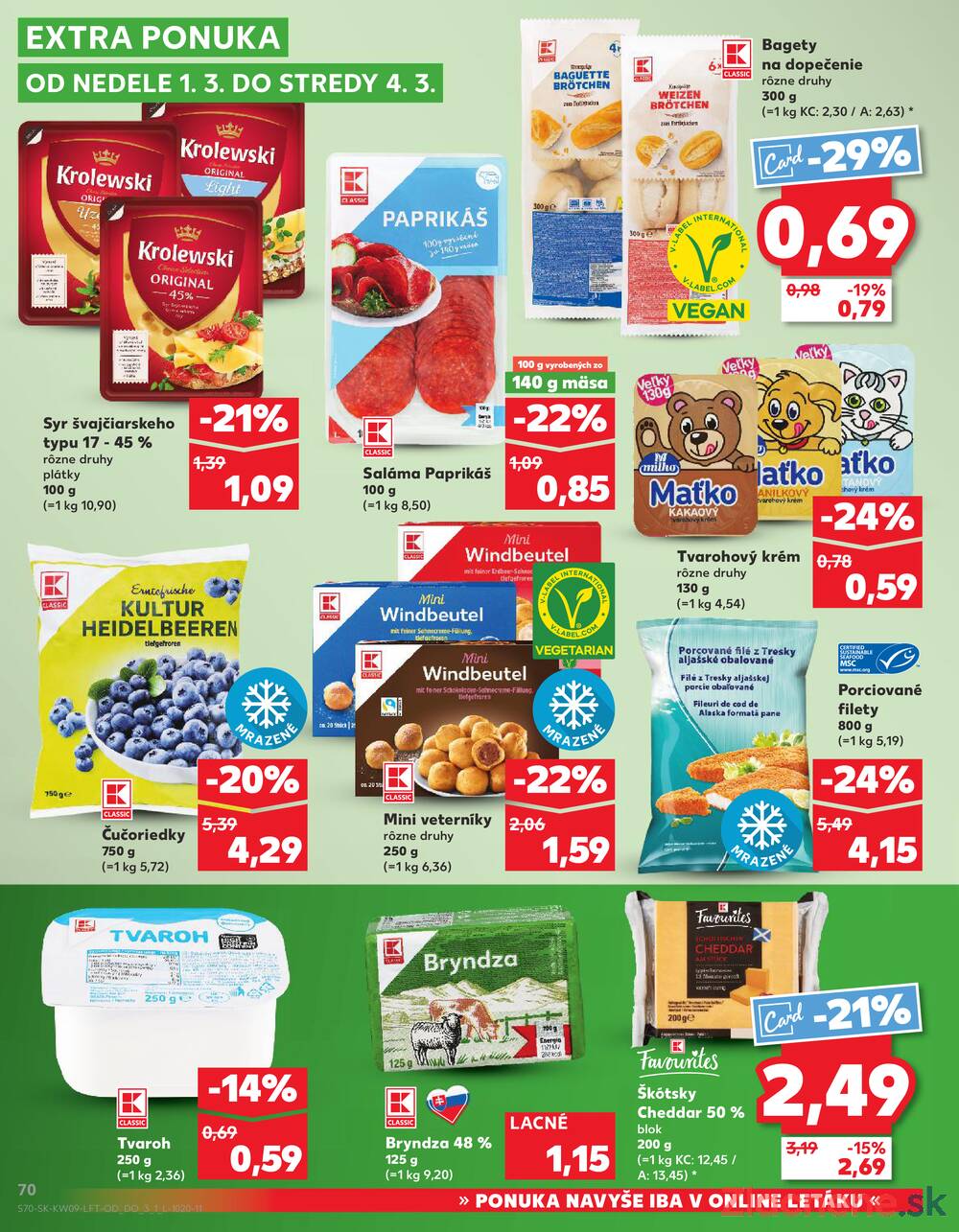Kaufland 26.2. - 4.3. - Kaufland Spišská Nová Ves