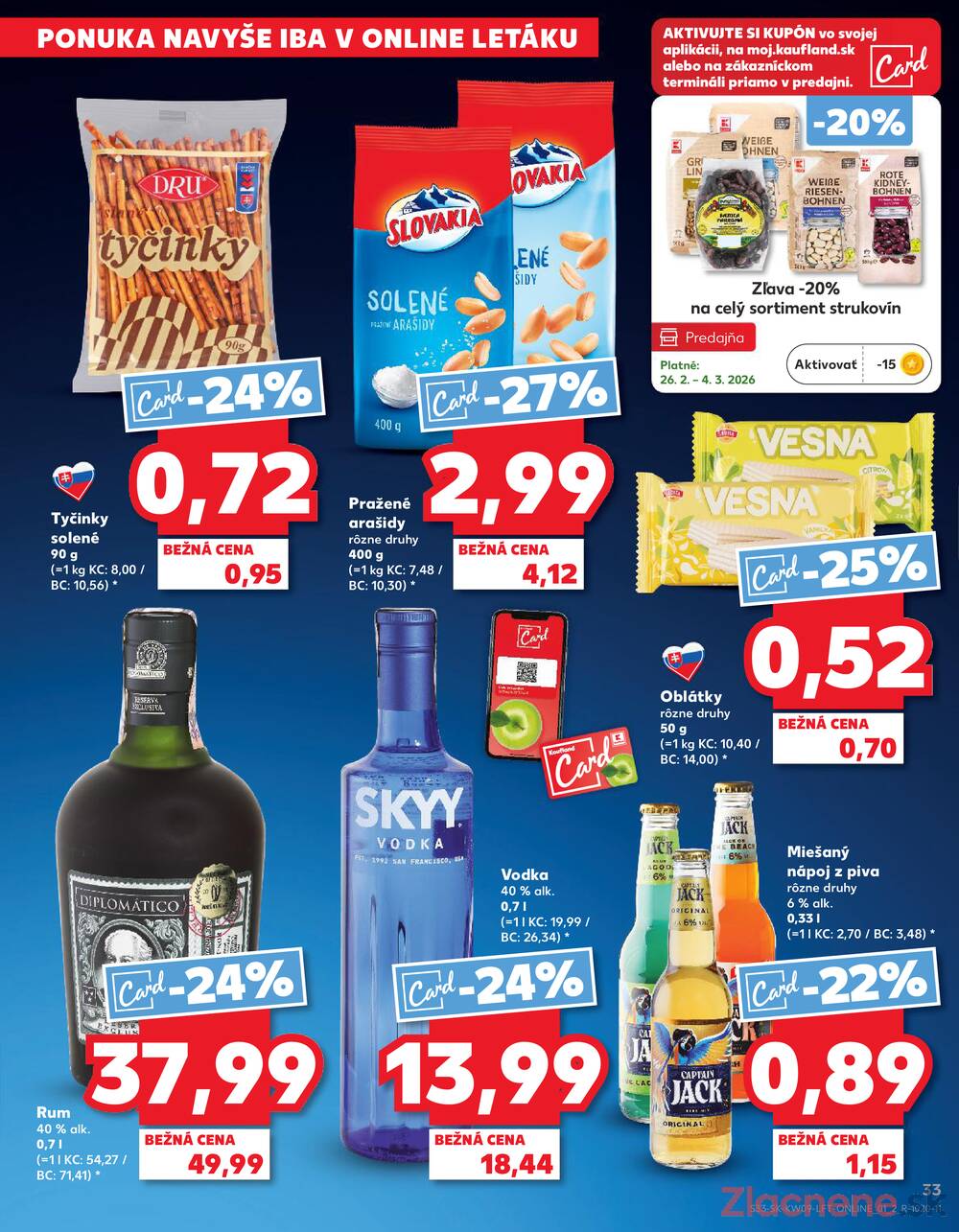 Kaufland 26.2. - 4.3. - Kaufland Zlaté Moravce