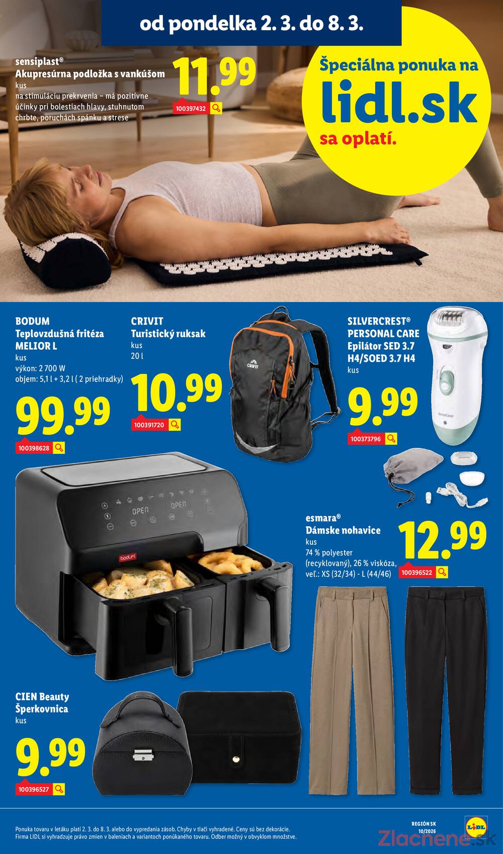 Lidl Pondělok 2.3. - 8.3.