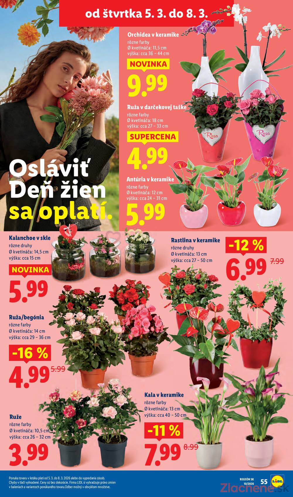 Lidl Pondělok 2.3. - 8.3.