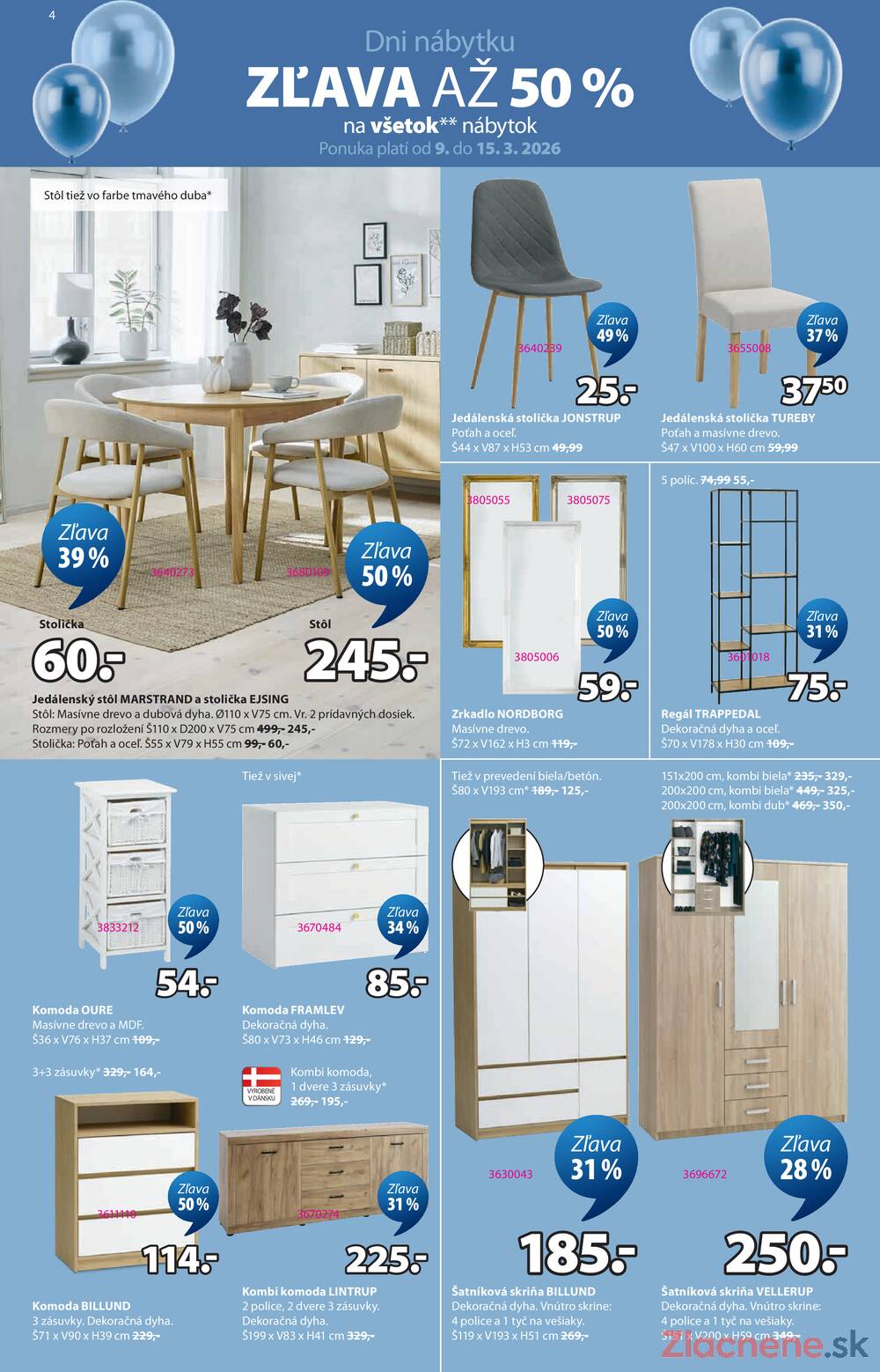 Leták Jysk - Jysk od 9.3. do 14.4.2026 - strana 4