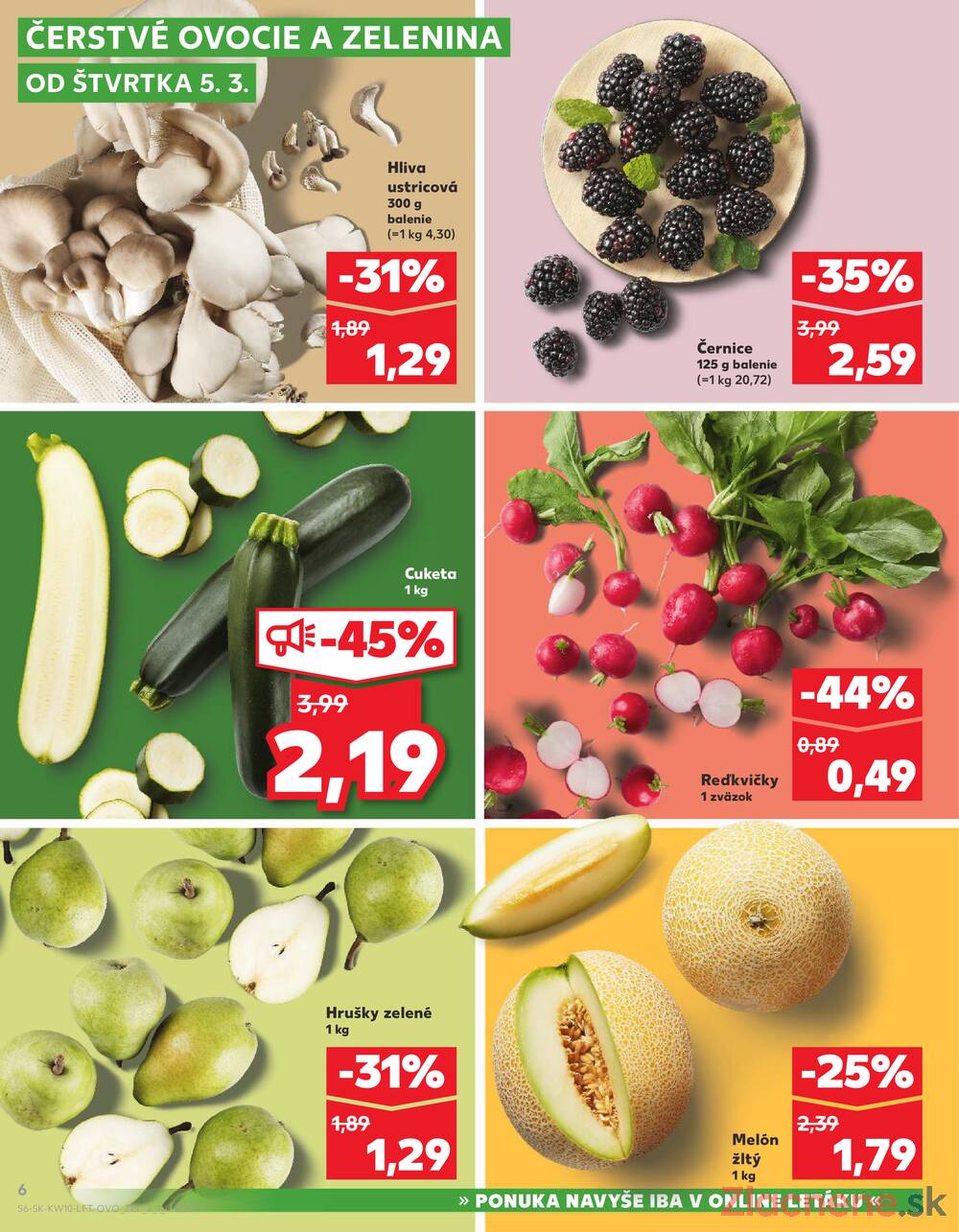 Kaufland 5.3. - 11.3. - Kaufland Brezno