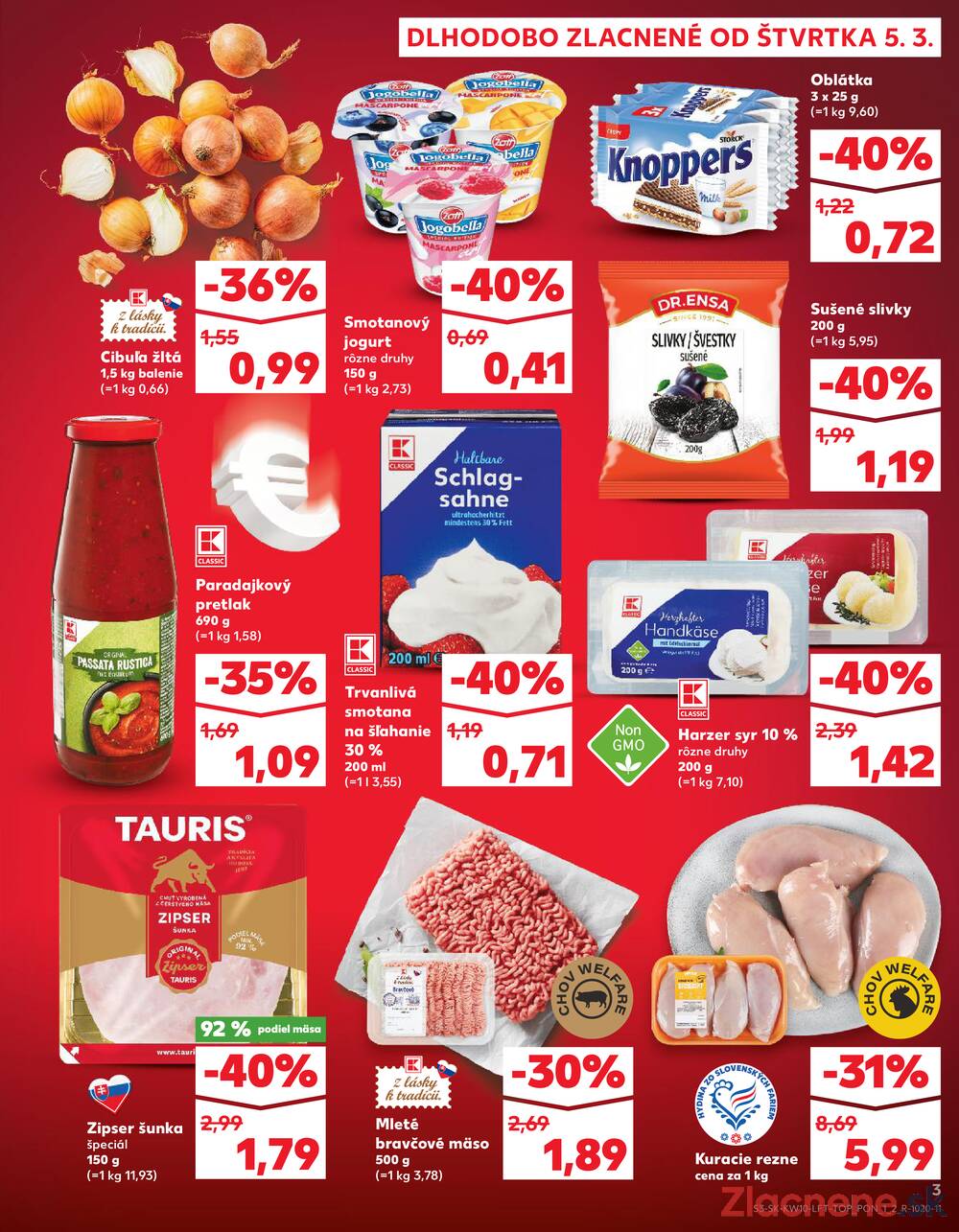 Kaufland 5.3. - 11.3. - Kaufland Dubnica nad Váhom