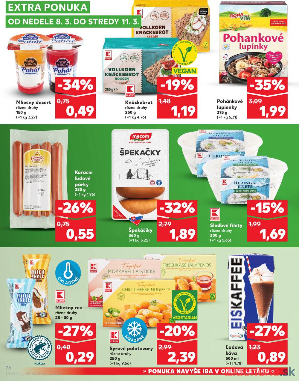 Leták Kaufland - Kaufland 5.3. - 11.3. - Kaufland Bardejov - strana 76
