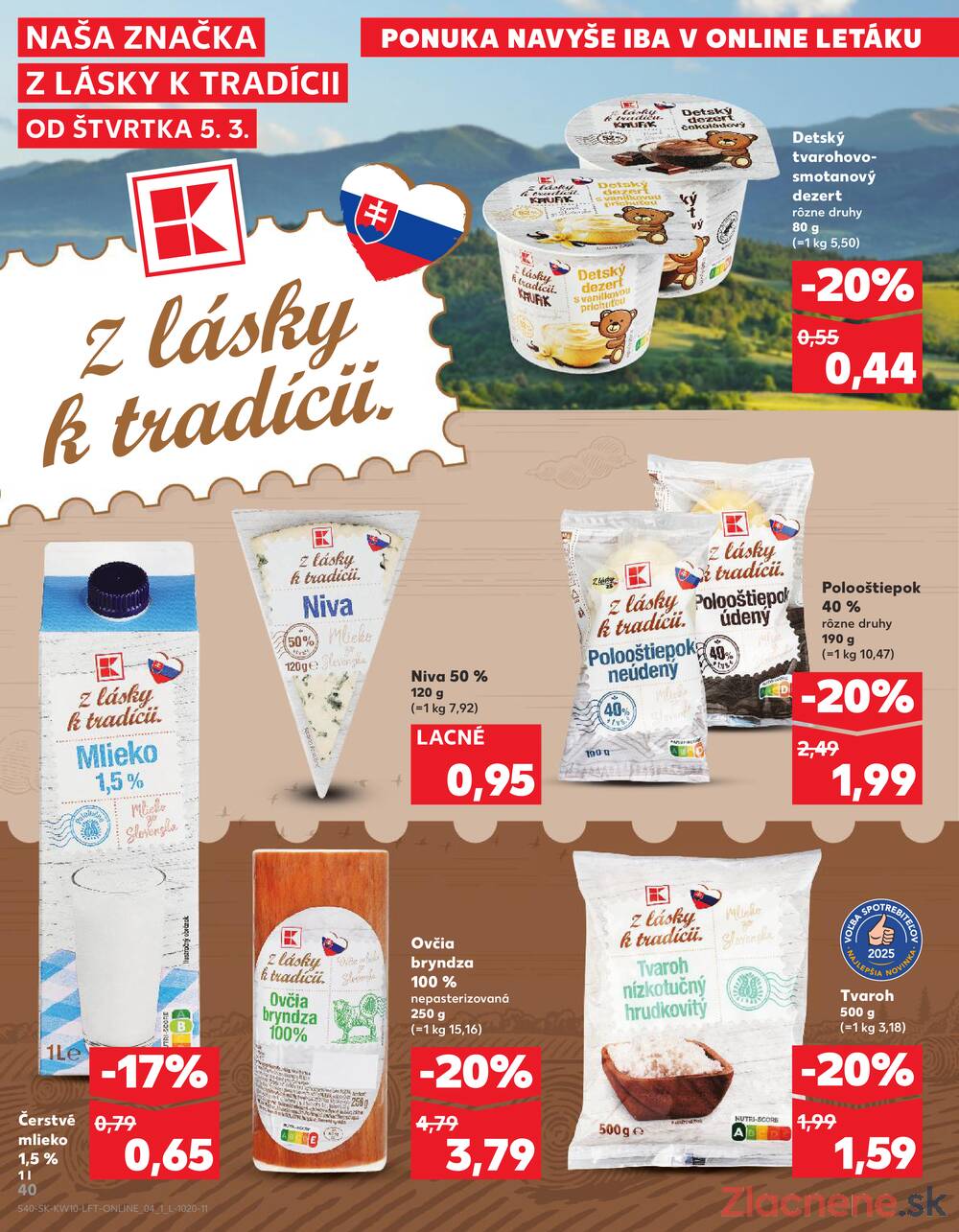 Kaufland 5.3. - 11.3. - Kaufland Dolný Kubín