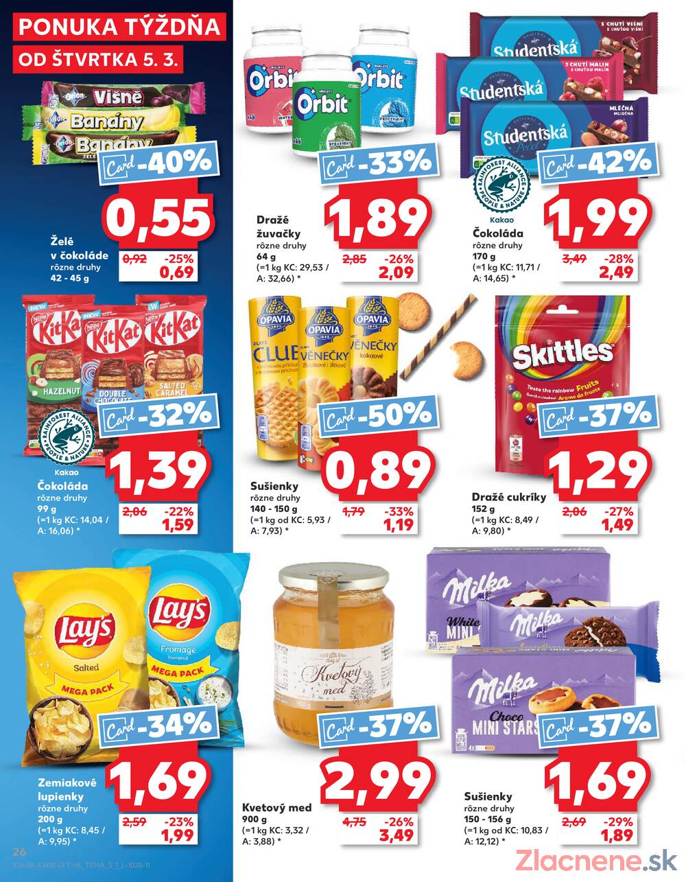 Kaufland 5.3. - 11.3. - Kaufland Rožňava