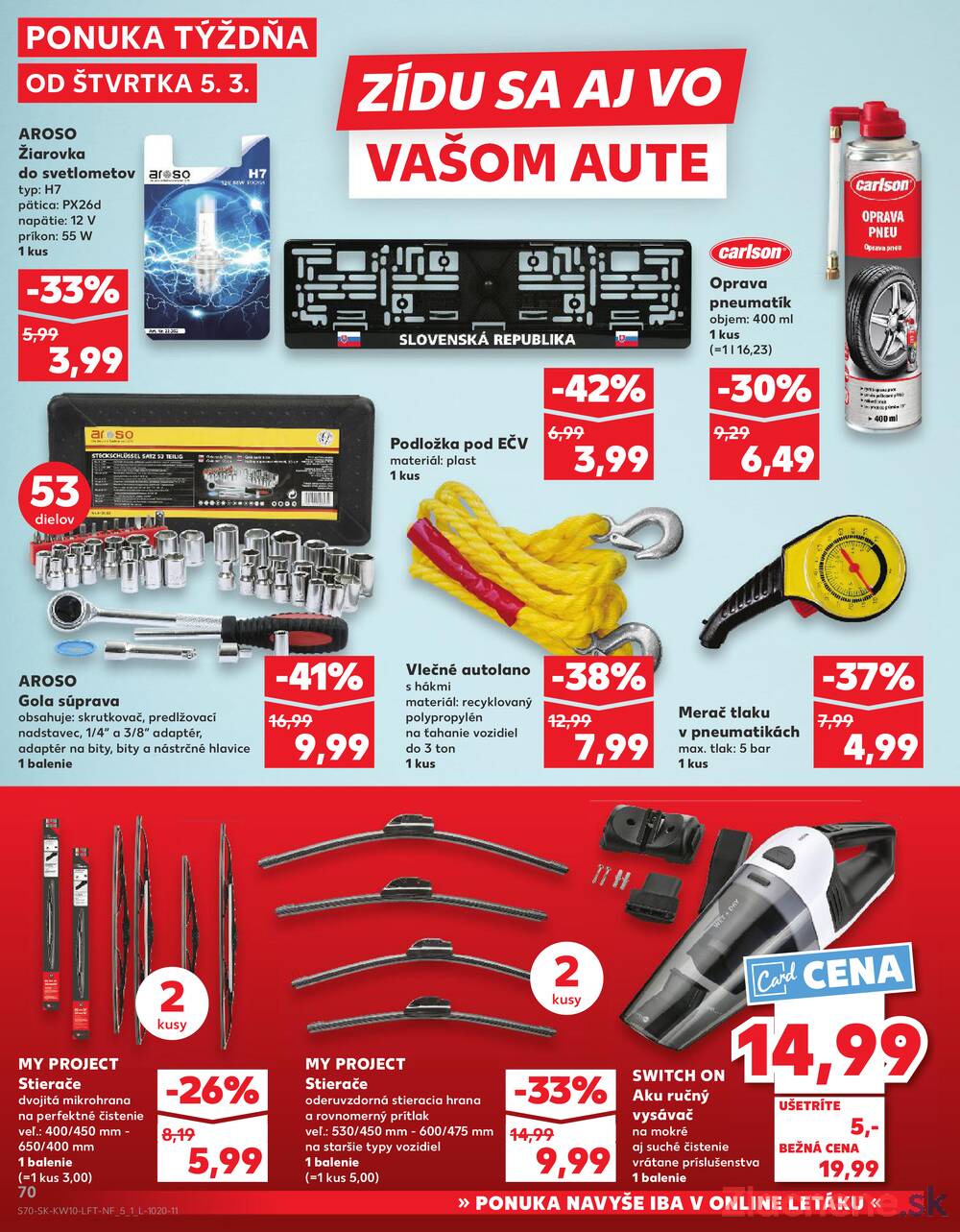 Kaufland 5.3. - 11.3. - Kaufland Poprad - Jiřího Wolkera