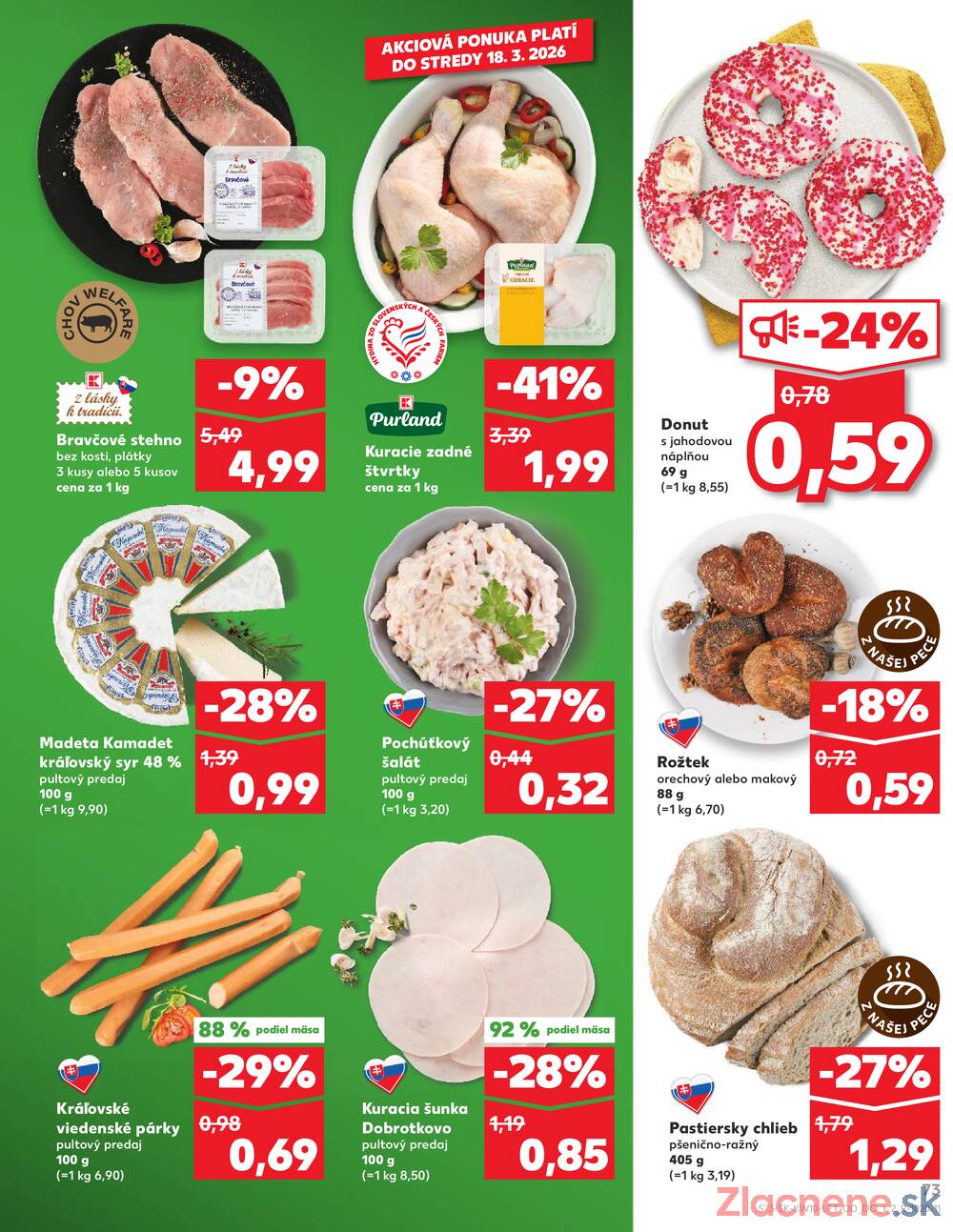Kaufland 5.3. - 11.3. - Kaufland Martin-Podhaj
