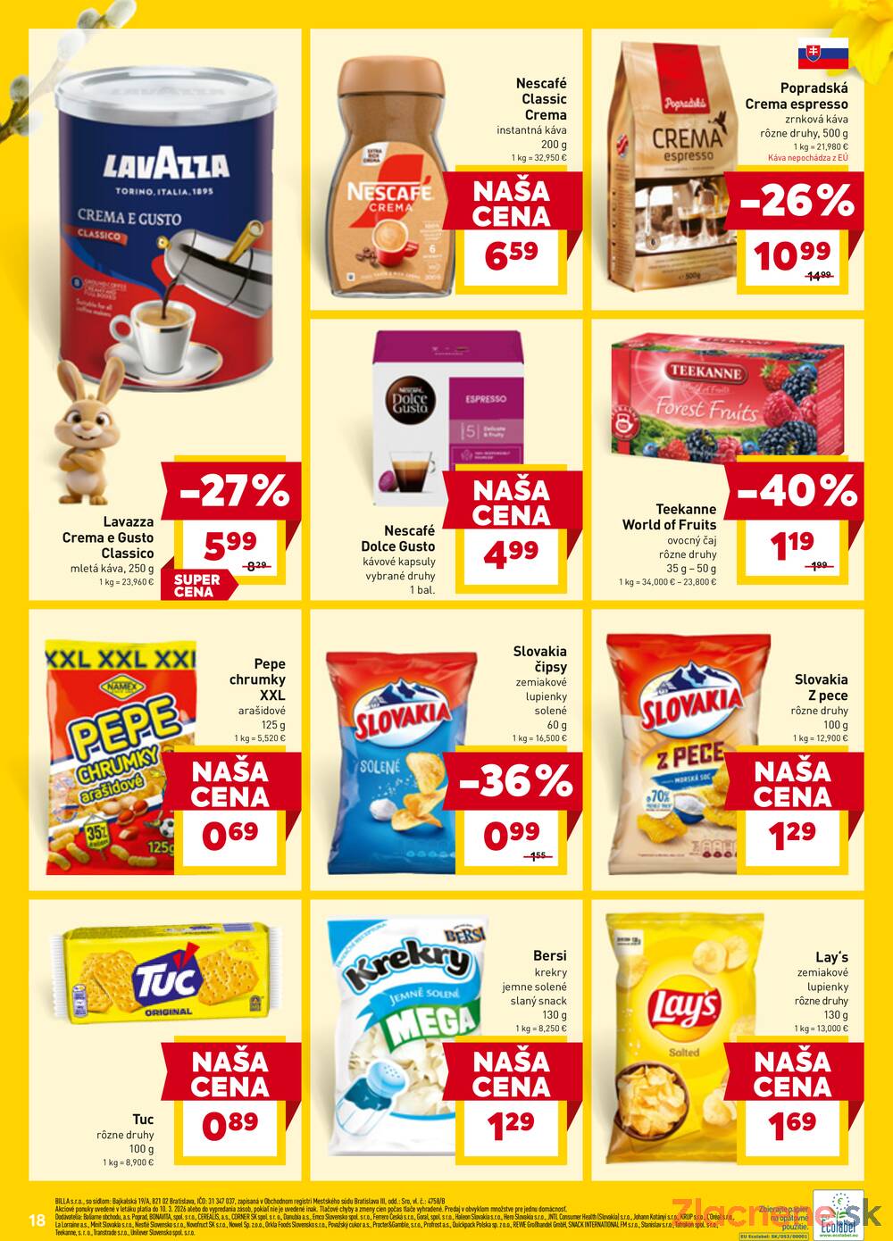 BILLA od 4.3. do 10.3.2026