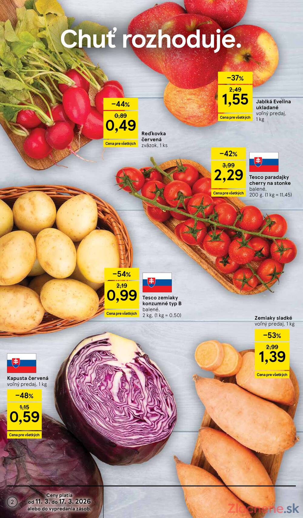 Leták Tesco - Tesco supermarkety od 11.3. do 17.3.2026 - strana 2