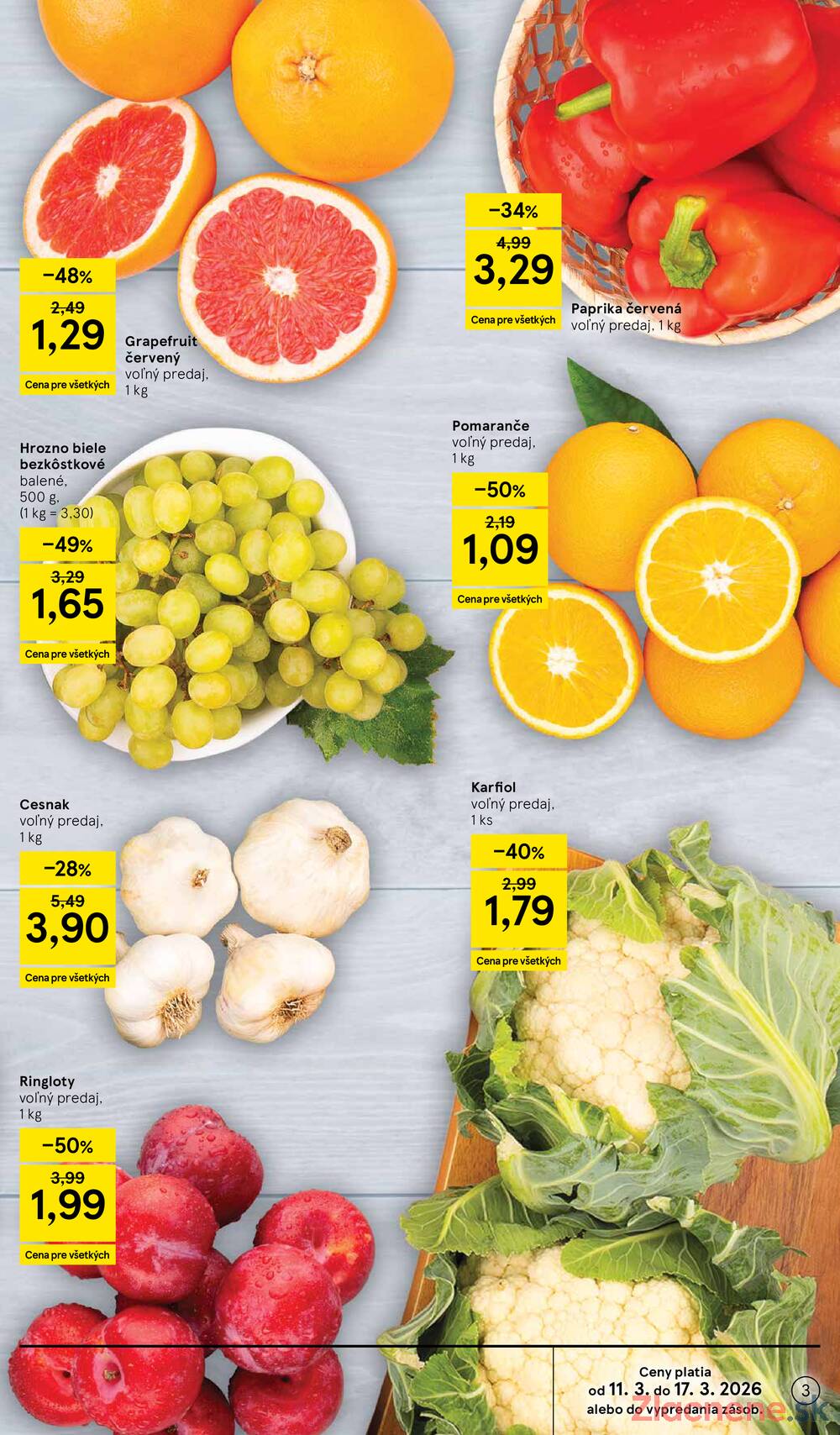 Tesco supermarkety od 11.3. do 17.3.2026