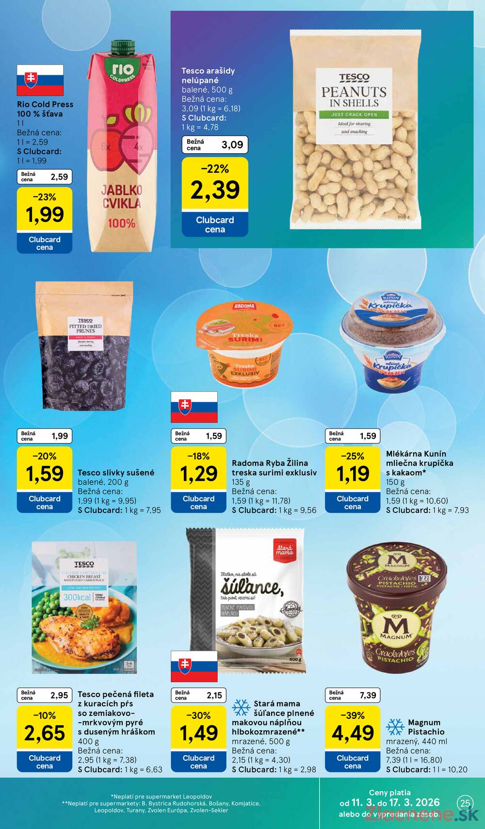 Leták Tesco - Tesco supermarkety od 11.3. do 17.3.2026 - strana 25