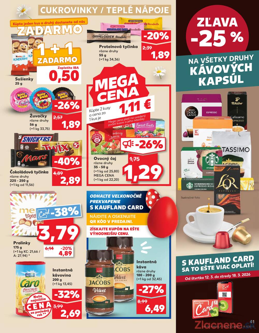 Kaufland 12.3. - 18.3. - Kaufland Michalovce