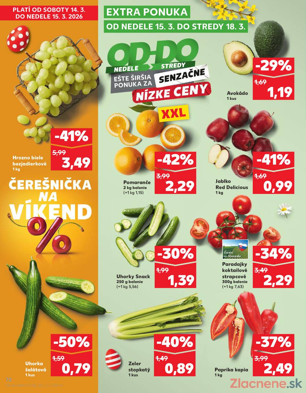Kaufland 12.3. - 18.3. - Kaufland Humenné